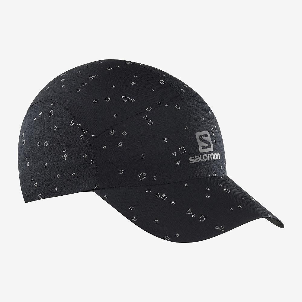 Salomon REFLECTIVE Gorras Hombre - Negras - Colombia (84032-YZCQ)